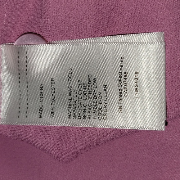 Laundry by Shelli Segal Los Angeles lavender top NWT - Picture 5 of 11